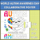 World Autism Awareness Day collaborative poster