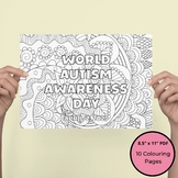 World Autism Day Printables - Autism Awareness Colouring P