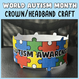 World Autism Month Crown Craft | Autism Awareness Headband