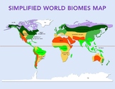 World Biomes Map and Quiz