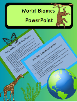 Preview of World Biomes- PowerPoint