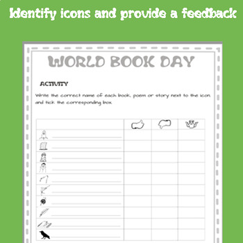 world book day 6 worksheets answer key no prep by frogart tpt