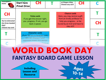Preview of World Book Day: Fantasy Board games