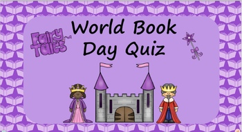 Preview of World Book Day Quiz 2023 (Fairytales)