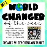 World Changer of the Week Set #1: 15 weeks | Influential People