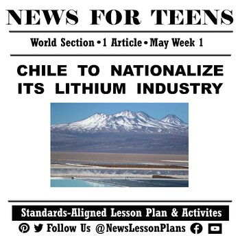 Preview of World_Chile to Nationalize Lithium Industry_Current Event Article Reading_2023