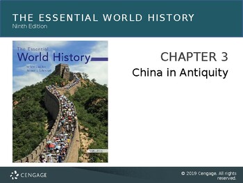 Preview of World Civilizations Volume 1 Chapter 3 PowerPoint: China in Antiquity