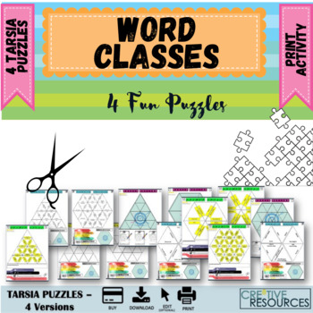 Preview of Word Classes Puzzles