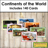 Continent Cards of the World Bundle (color borders)