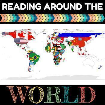 Preview of World Culture Reading Log: Reading Around the World 