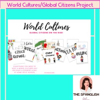 Preview of World Cultures /Global Citizens Clip and Stamps
