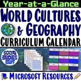 World Cultures & Geography Curriculum Calendar | Year at a