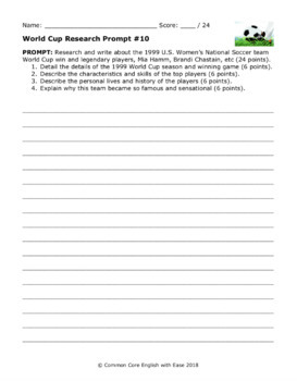soccer research pool paper
