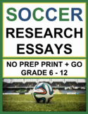 Soccer Research Project | Printable & Digital