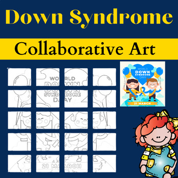 Preview of World Down Syndrome Day Activity Bulletin Board Collaborative Poster