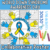 World Down Syndrome Day Awareness Collaborative Coloring P