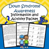 World Down Syndrome Day Awareness: Reading Passages, Questions, and Activities