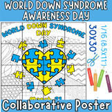 World Down Syndrome Day Collaborative Poster Coloring Puzz