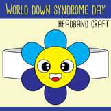 World Down Syndrome Day Flower Hat Craft | Down Syndrome A