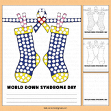 World Down Syndrome Day Kindergarten Q tip Painting Activi