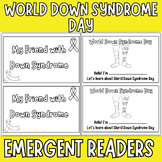 World Down Syndrome Day Mini Book for Emergent Readers/Min