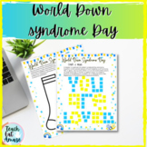 World Down syndrome Day | Inclusion Lesson & Activities fo