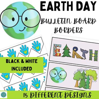 Preview of World Earth Day/sustainability, Bulletin Board Borders
