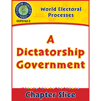 Preview of World Electoral Processes: A Dictatorship Government Gr. 5-8