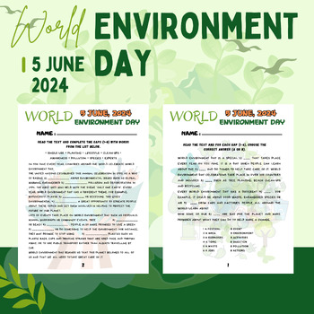 Preview of World Environment Day 5 JUNE