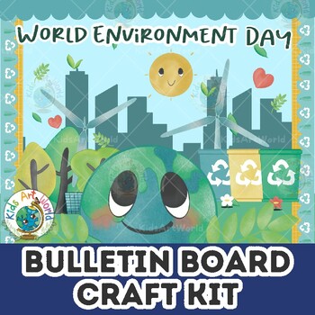 Preview of World Environment Day Bulletin Board | Earth Day board kit set | Class Decor