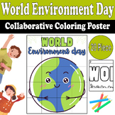 World Environment Day Collaborative Coloring Poster | End 