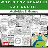 World Environment Day Quotes Coloring Pages & Games - End 