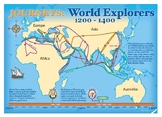 World Explorers Posters Pre-1200 to 1800