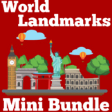 World Famous Landmarks | Worksheet Activity Mini Bundle