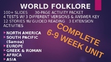 World Folklore & Mythology Close Reading Unit: (6-9) Weeks