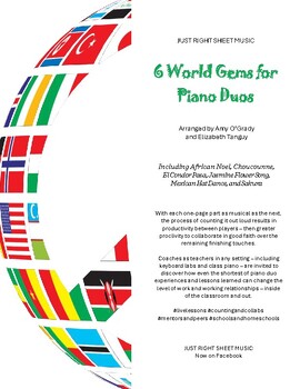 Preview of 6 World Gems for Piano Duos
