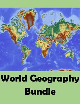 Continents Oceans Mountains Rivers Teaching Resources Tpt