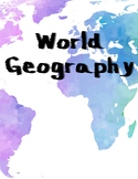 World Geography Bundle (Reading Comprehension and Mapping 
