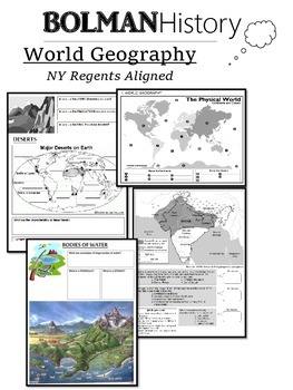 Preview of World Geography (Global History - NYS Regents Aligned)
