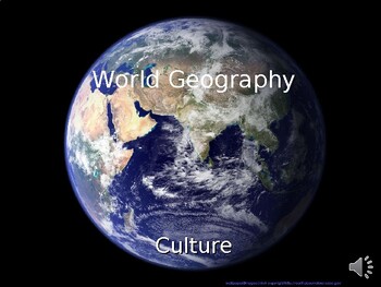 Preview of World Geography: Human Geographic Systems PowerPoint