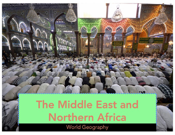 Preview of World Geography: Middle East and Northern Africa PowerPoint