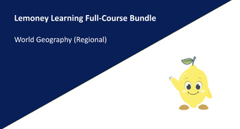 Preview of World Geography (Regionally Aligned) Full-Course Bundle