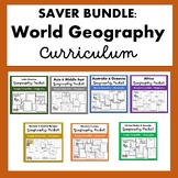 World Geography Regions Geography Packet Bundle