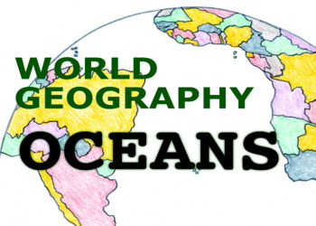 Preview of World Geography Song, Oceans
