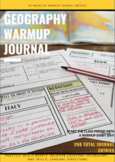 World Geography Warm up Journal