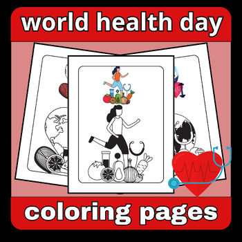 Preview of World Health Day Coloring Pages