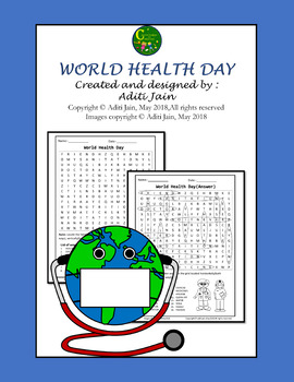 Preview of World Health Day Word Search