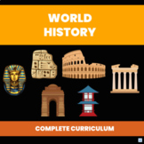 World History | 6th Grade | Year-Round Curriculum | Bundle