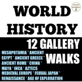 World History Activities Bundle Ancients to Renaissance Ga