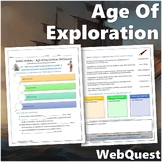 World History - Age of Exploration Webquest - Editable Dig